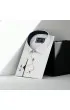 Slim Fit Uzun Kol Desenli Erkek Gömlek 3GMK310646017
