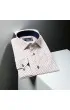 Slim Fit Uzun Kol Desenli Erkek Gömlek 3GMK310646048