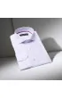 Slim Fit Uzun Kol Desenli İtalyan Yaka Erkek Gömlek 3GMK310727007