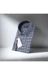 Slim Fit Uzun Kol Yaka Düğmeli Desenli Erkek Gömlek 3GMK310957012