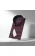 Slim Fit Uzun Kol Yaka Düğmeli Desenli Erkek Gömlek 3GMK310957014
