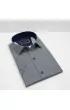 Slim Fit Kısa Kol Dijital Baskılı Desenli Erkek Gömlek 3GMK321011001