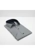Slim Fit Kısa Kol Dijital Baskılı Desenli Erkek Gömlek 3GMK321011005