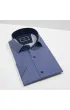Slim Fit Kısa Kol Dijital Baskılı Desenli Erkek Gömlek 3GMK321011011
