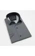 Slim Fit Kısa Kol Dijital Baskılı Desenli Erkek Gömlek 3GMK321011012