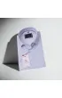 Slim Fit Kısa Kol Desenli Erkek Gömlek 3GMK311086002