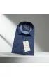 Slim Fit Kısa Kol Desenli Erkek Gömlek 3GMK351112006