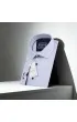 Slim Fit Uzun Kol Desenli Erkek Gömlek 3GMK311132001