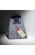 Slim Fit Kısa Kol Desenli Sıcak Baskı Erkek Gömlek 3GMK321150002