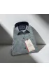 Slim Fit Kısa Kol Desenli Sıcak Baskı Erkek Gömlek 3GMK321150003