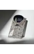 Slim Fit Kısa Kol Desenli Erkek Gömlek 3GMK311153002