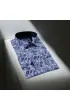 Slim Fit Uzun Kol Desenli Erkek Gömlek 3GMK311207003