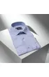 Slim Fit Saten Uzun Kol Universal Manşet Düz Renk Erkek Gömlek 3GMK321213005