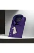 Slim Fit Saten Uzun Kol Universal Manşet Düz Renk Erkek Gömlek 3GMK321213013