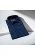 Slim Fit Uzun Kol Desenli Erkek Gömlek 3GMK331220005
