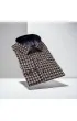 Slim Fit Uzun Kol Desenli Erkek Gömlek 3GMK331220008