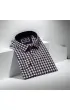Slim Fit Uzun Kol Desenli Erkek Gömlek 3GMK331220010