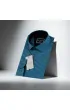 Slim Fit Uzun Kol Desenli Erkek Gömlek 3GMK331220013