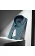 Slim Fit Uzun Kol Desenli Erkek Gömlek 3GMK321221005