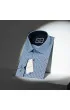 Slim Fit Uzun Kol Desenli Erkek Gömlek 3GMK321224003