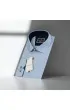 Slim Fit Uzun Kol Desenli Erkek Gömlek 3GMK321239012
