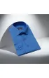 Slim Fit Uzun Kol Düz Renk Saten Erkek Gömlek 3GMK331244008