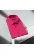Slim Fit Uzun Kol Düz Renk Saten Erkek Gömlek 3GMK331244009