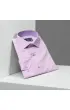 Slim Fit Uzun Kol Düz Renk Saten Erkek Gömlek 3GMK331244013