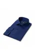 Slim Fit Uzun Kol Düz Renk Saten Erkek Gömlek 3GMK331244019