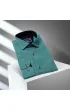 8 Drop Slim Fit Uzun Kol Desenli Erkek Gömlek 3GMK311252003