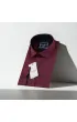 Slim Fit Uzun Kol Desenli Erkek Gömlek 3GMK311274004