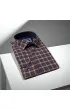 Slim Fit Uzun Kol Desenli Erkek Gömlek 3GMK311286005