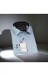 Slim Fit Uzun Kol Desenli Erkek Gömlek 3GMK311349002