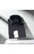 Slim Fit Uzun Kol Desenli Erkek Gömlek 3GMK311349012