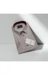 Slim Fit Kısa Kol Dijital Baskılı Desenli Erkek Gömlek 3GMK311326002
