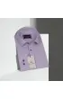 Slim Fit Uzun Kol Desenli Armürlü Jakar Erkek Gömlek 3GMK311341004