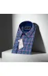 Slim Fit Uzun Kol Desenli Erkek Gömlek 3GMK311412002