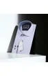 Slim Fit Uzun Kol Desenli Erkek Gömlek 3GMK311464011