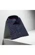 Slim Fit Uzun Kol Desenli Erkek Gömlek 3GMK311465004