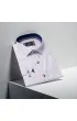 Slim Fit Uzun Kol Desenli Erkek Gömlek 3GMK311467002