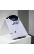 Slim Fit Uzun Kol Desenli Erkek Gömlek 3GMK311469012