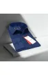 Slim Fit Uzun Kol Desenli Erkek Gömlek 3GMK311684004