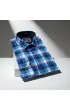 Slim Fit Uzun Kol Desenli Erkek Gömlek 3GMK311803003