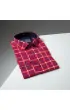 Slim Fit Uzun Kol Desenli Erkek Gömlek 3GMK311803012