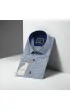 Slim Fit Kısa Kol Desenli Erkek Gömlek 3GMK321467001