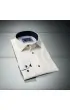 Slim Fit Uzun Kol Desenli Armürlü Jakar Erkek Gömlek 3GMK311497010