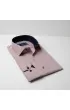 Slim Fit Uzun Kol Desenli Armürlü Jakar Erkek Gömlek 3GMK311497011