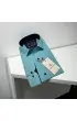Slim Fit Uzun Kol Desenli Erkek Gömlek 3GMK312114007