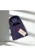 Slim Fit Uzun Kol Desenli Erkek Gömlek 3GMK322129003