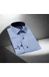 Slim Fit Uzun Kol Desenli Erkek Gömlek 3GMK312136003